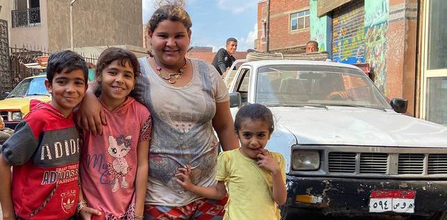 enfants égyptiens dans la rue